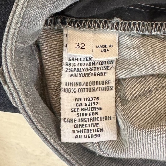 Helmut Lang Skinny Grey Denim Jeans - Size 32. - Picture 14 of 15